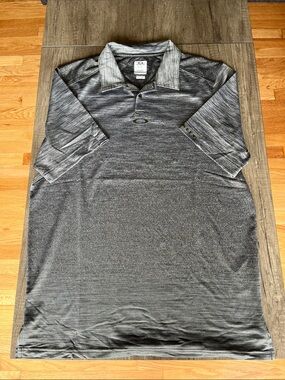 Oakley Men’s Charcoal Heather Performance Polo
